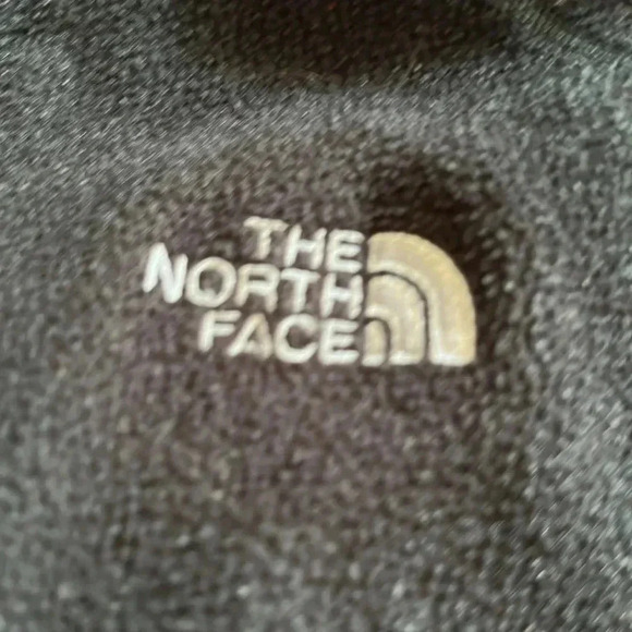 Northface black fleece zip up jacket womens size small - Picture 2 of 5
